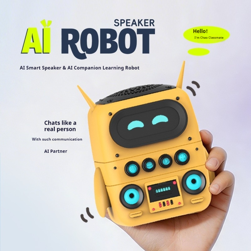 Kids Home Education - ลำโพงหุ่นยนต์อัจฉริยะ AI รุ่นใหญ่ หุ่นยนต์สนทนา AI ผู้ช่วยการเรียนรู้อัจฉริยะ