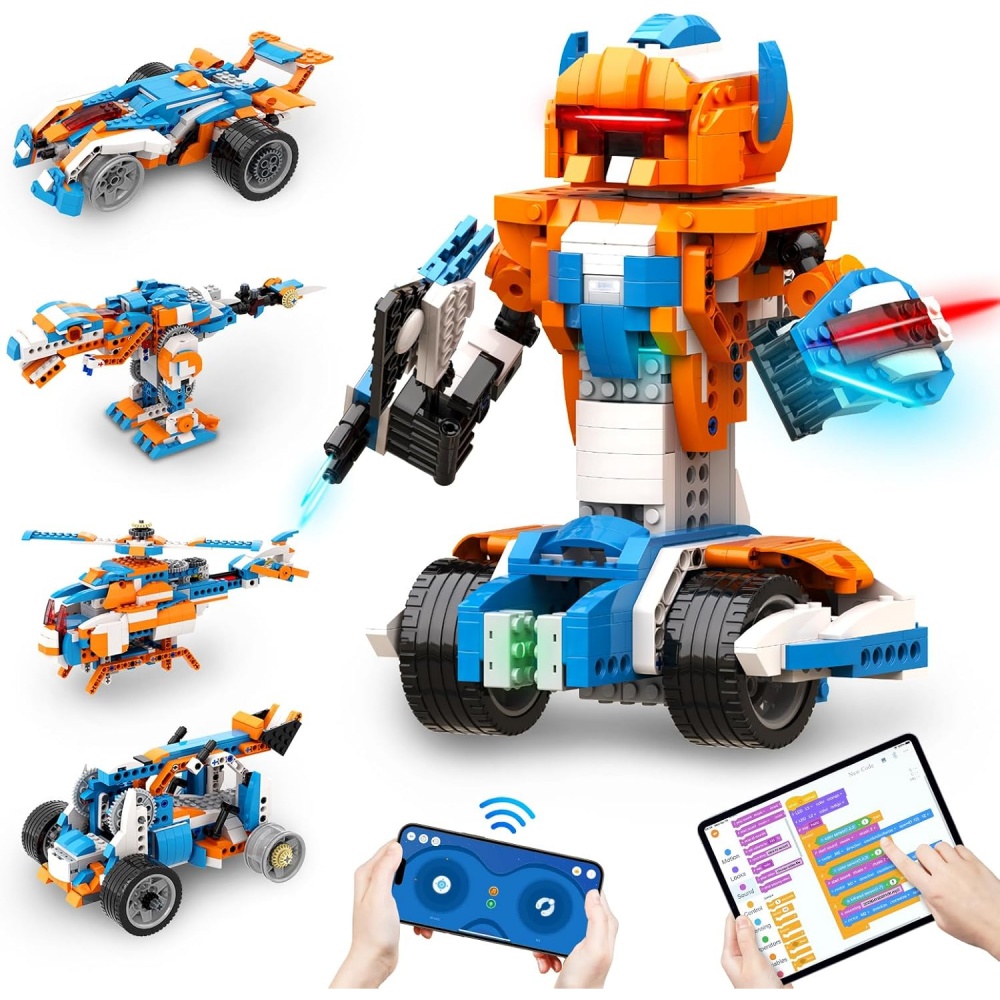 Kids Education App Free - ชุดสร้างหุ่นยนต์ Apitor Robot X 12-in-1 ชุด