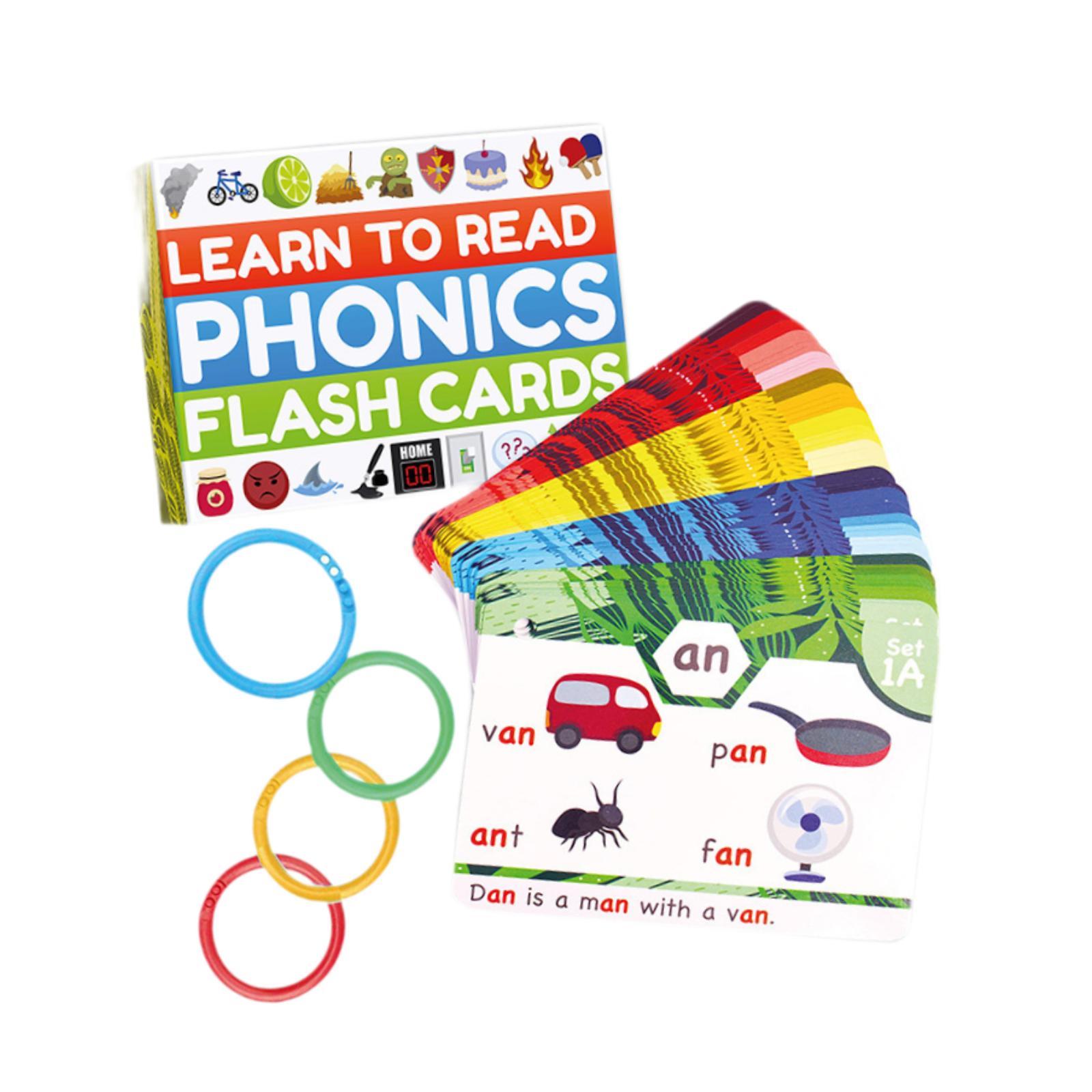 Phonics Card Game - การ์ดคำศัพท์ Phonics Game Sight Word สำหรับเด็กก่อนวัยเรียน