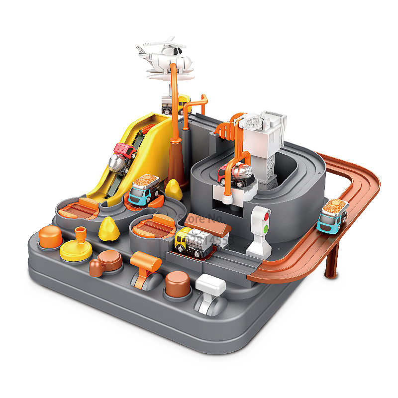Kids Education Product - รถไฟแข่งโมเดลรถยนต์รถไฟของเล่นจรวดอวกาศสำหรับเด็กเกมผจญภัยของเล่นฝึกสมองเพื่อการศึกษาสำหรับเด็ก