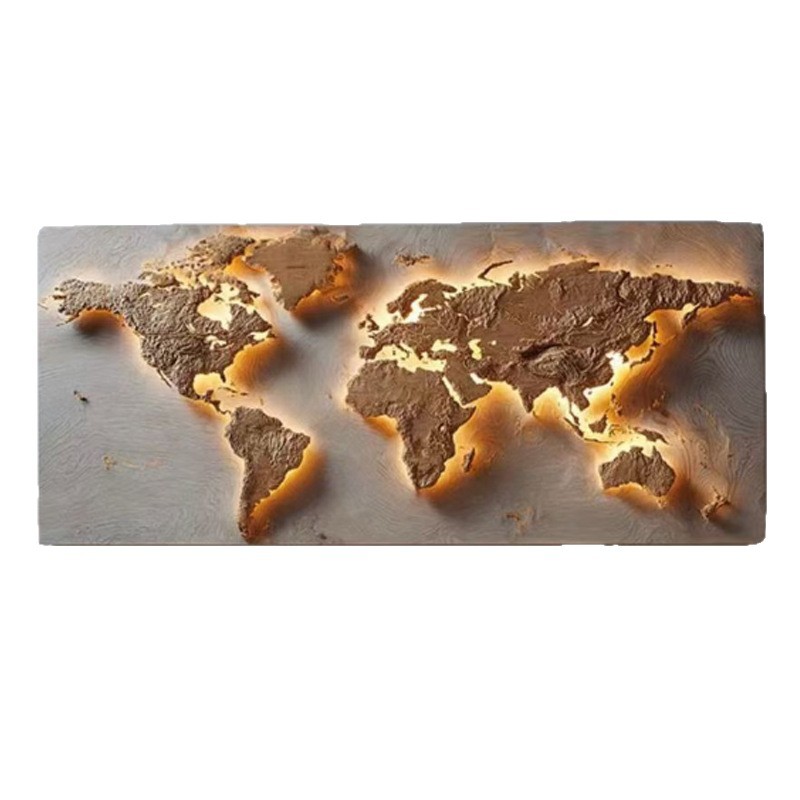 Puzzle Map World - แผนที่โลกแบบจิ๊กซอว์สำหรับแขวนผนัง