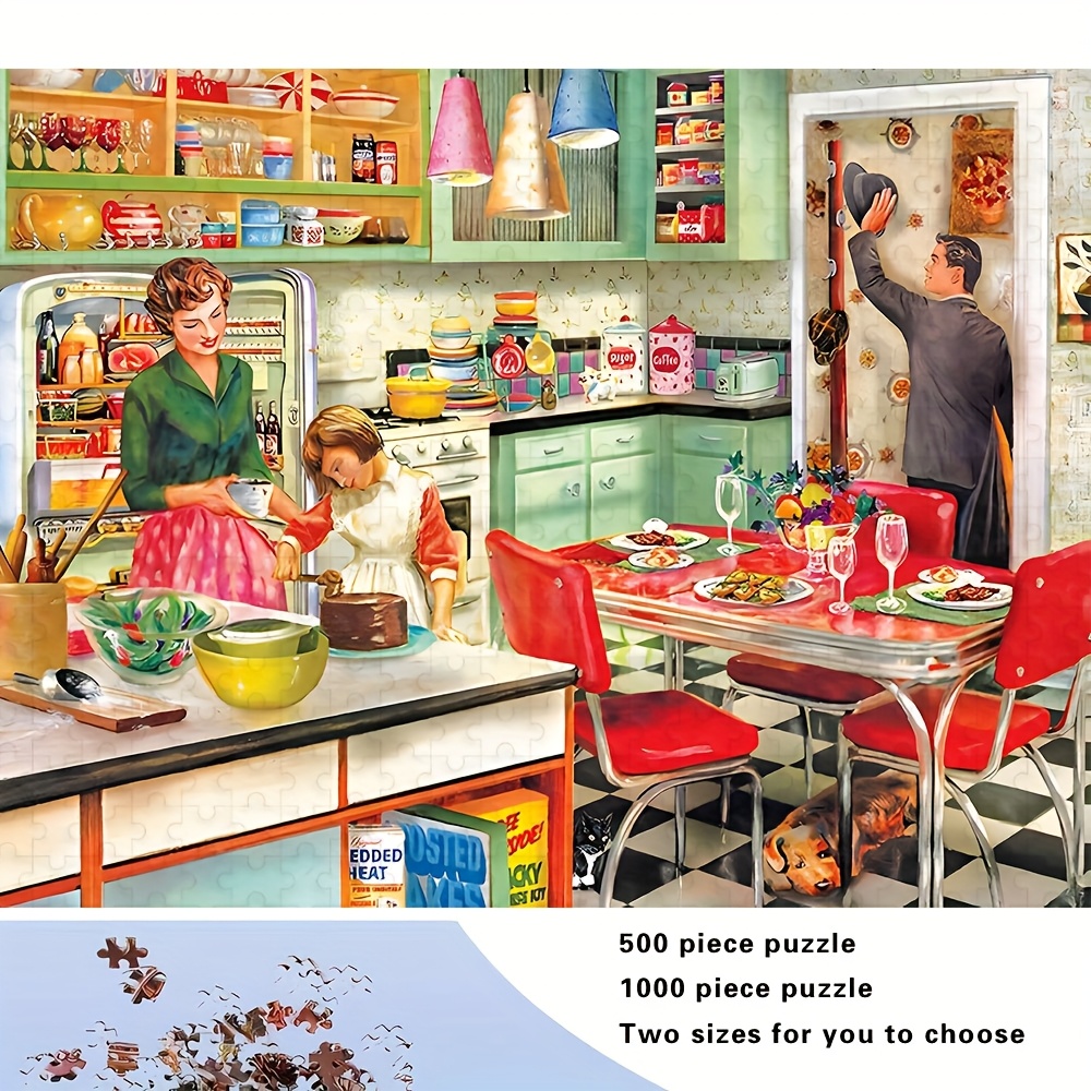 จิ๊กซอว์ 500/1000/1200/2000 ชิ - Puzzle Map World บทวิจารณ์และราคา