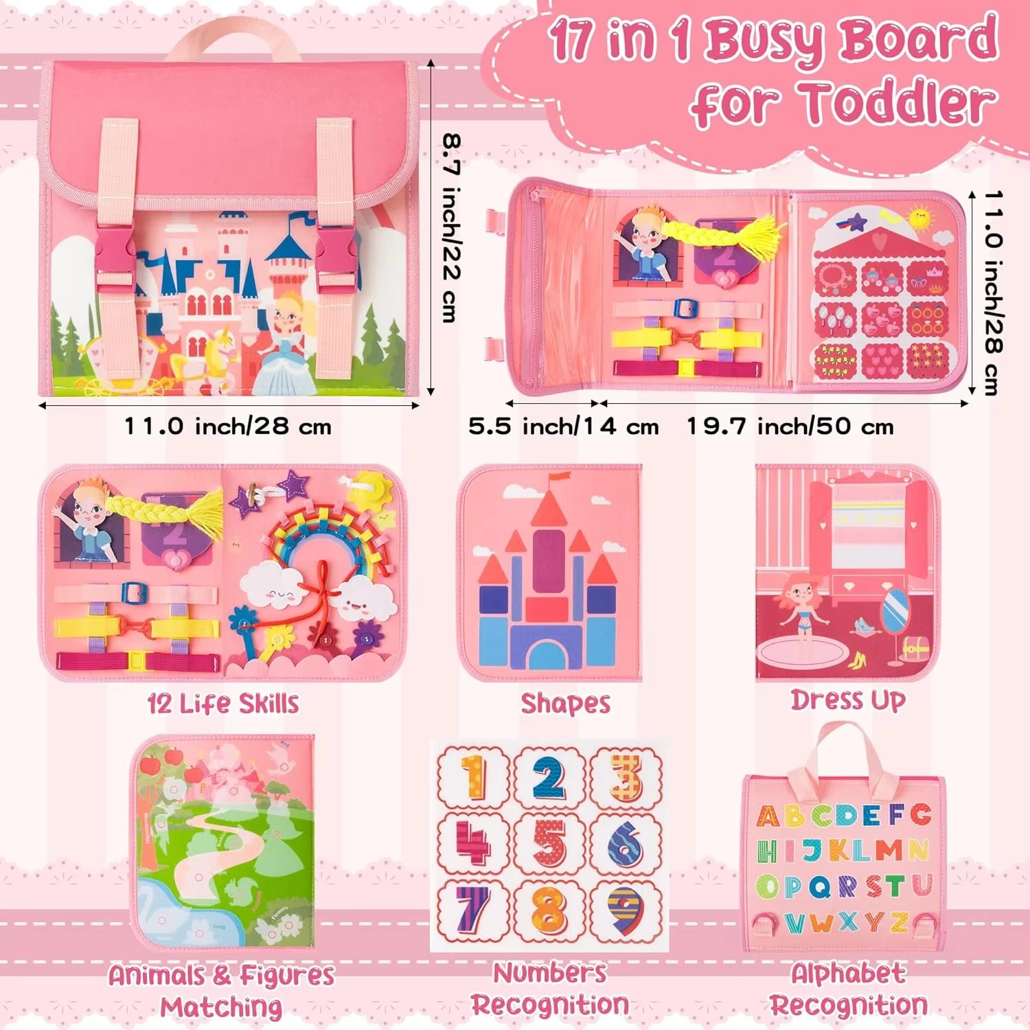 กระเป๋าเป้กิจกรรมปราสาทเจ้าหญิ - Kids Education Activities บทวิจารณ์และราคา