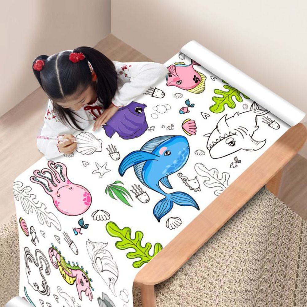 สติ๊กเกอร์ติดผนัง กระดาษกราฟฟิ - Kids Education Laptop บทวิจารณ์และราคา