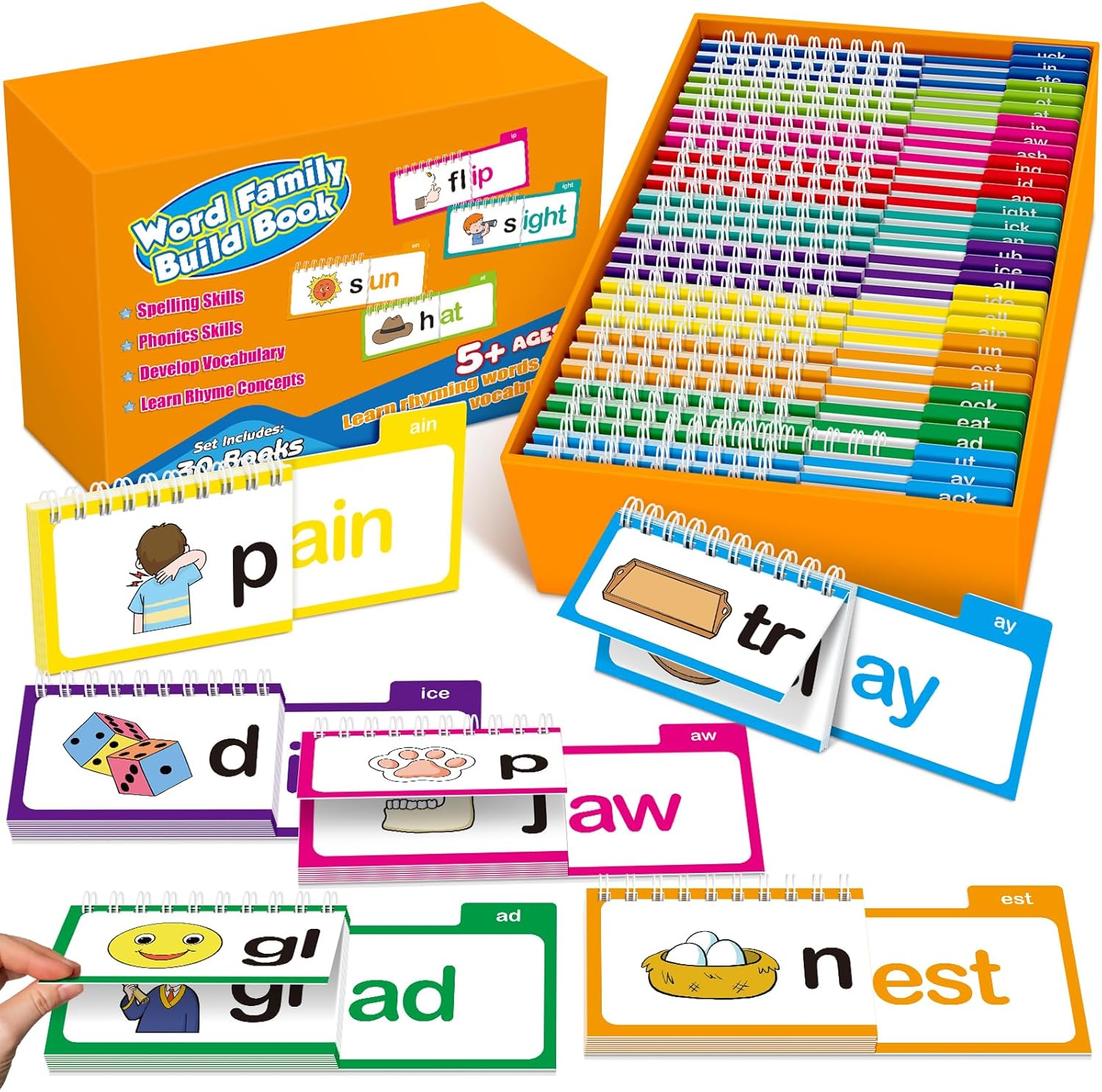 แฟลชการ์ดโฟนิคส์ ชุดสร้างคำศัพ - Phonics Card Game บทวิจารณ์และราคา