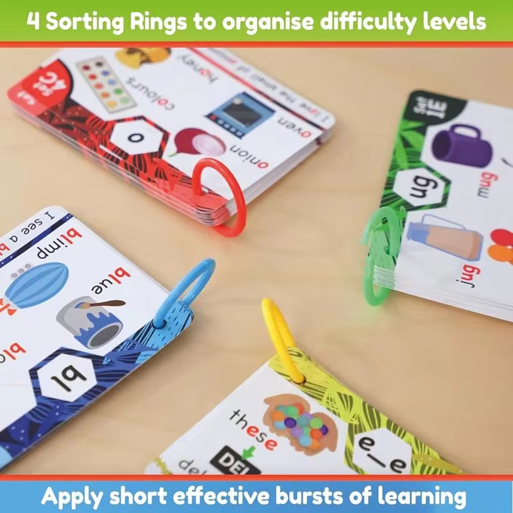 ROSQ Phonics Sight Words แฟลชก - Phonics Card Game บทวิจารณ์และราคา