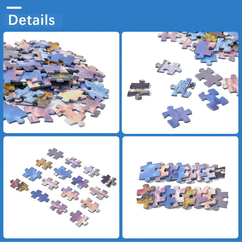ตัวต่อจิกซอว์ขนาดเล็ก1000ชิ้นส - Puzzle Map World บทวิจารณ์และราคา