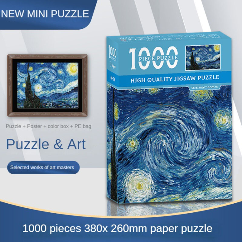 ตัวต่อจิกซอว์ขนาดเล็ก1000ชิ้นส - Puzzle Map World บทวิจารณ์และราคา