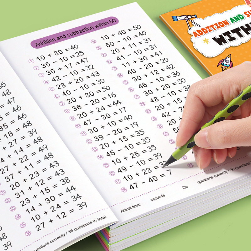 แบบฝึกหัดคณิตศาสตร์ 64 หน้า ฝึ - Kids Education Laptop บทวิจารณ์และราคา