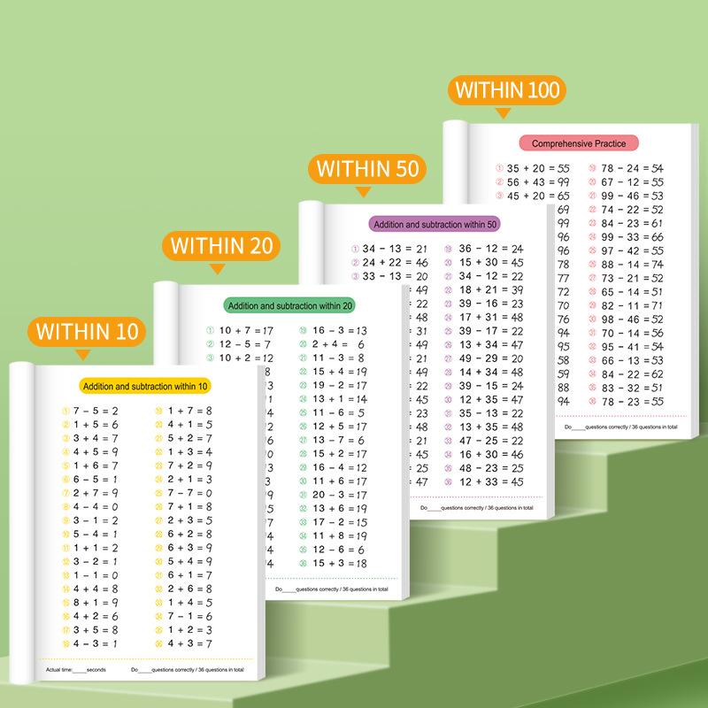 แบบฝึกหัดคณิตศาสตร์ 64 หน้า ฝึ - Kids Education Laptop บทวิจารณ์และราคา