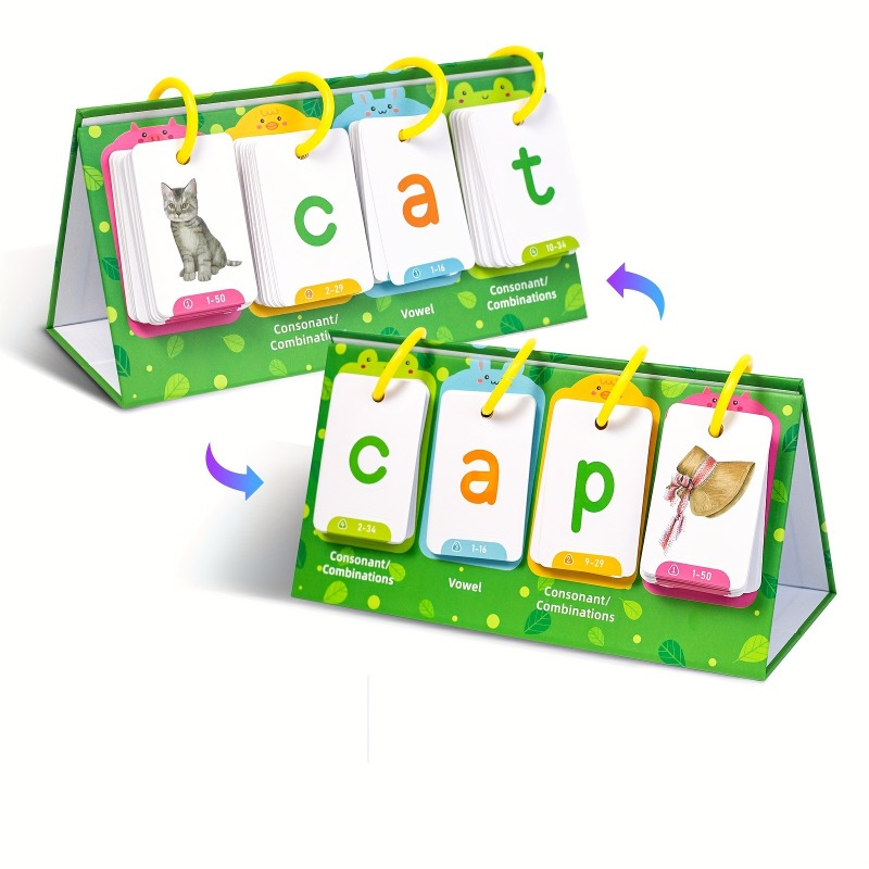 AotBlcer 129 ชิ้น Word Builder - Phonics Card Game บทวิจารณ์และราคา
