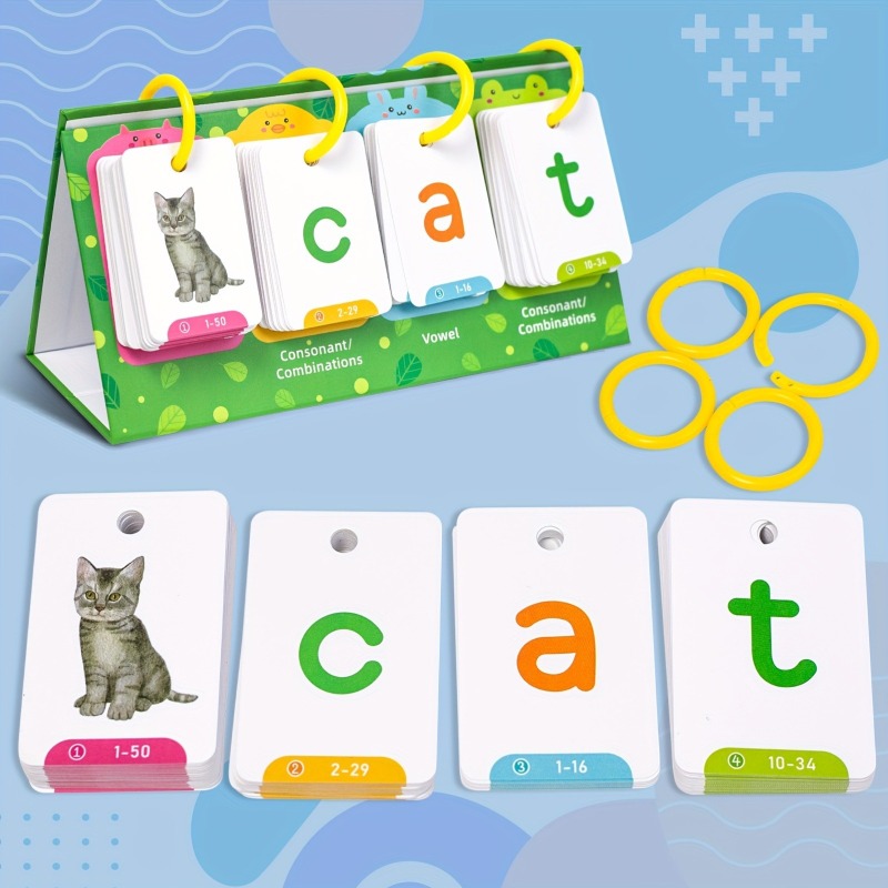 AotBlcer 129 ชิ้น Word Builder - Phonics Card Game บทวิจารณ์และราคา