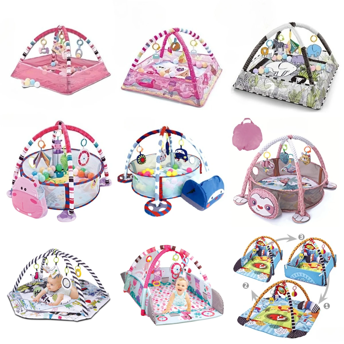 แผ่นรองคลานสำหรับเด็ก ของเล่นเ - Kids Education Activities บทวิจารณ์และราคา
