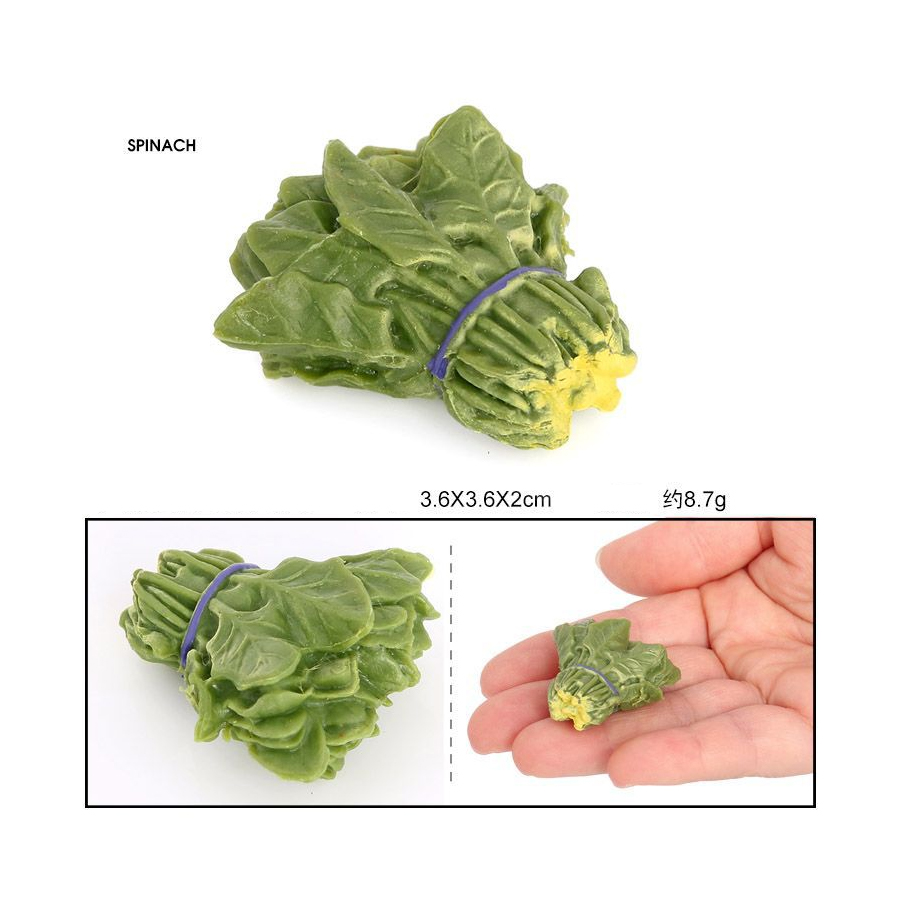 ผักที่สมจริงรุ่นตัวเลขกะหล่ําป - Kids Education Product บทวิจารณ์และราคา