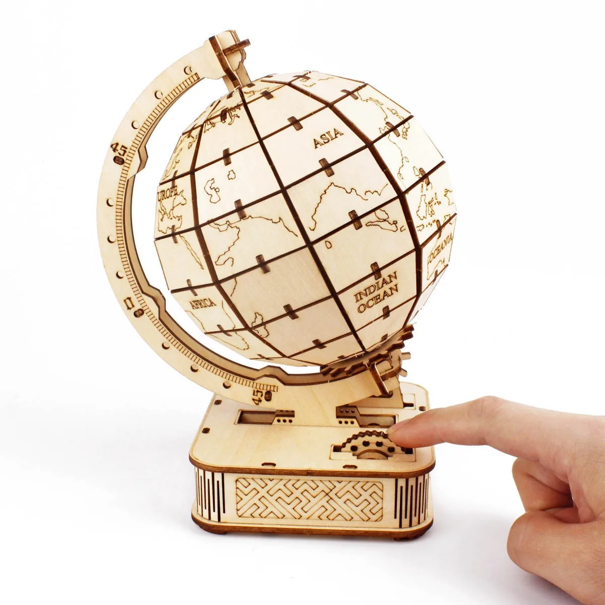 3D โลกทำจากไม้ของเล่นเกมปริศนา - Puzzle Map World บทวิจารณ์และราคา