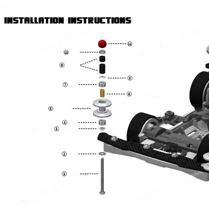 2 ชิ้น 12-13 มม. ลูกกลิ้งนำทาง - Tamiya Model Mini 4Wd บทวิจารณ์และราคา