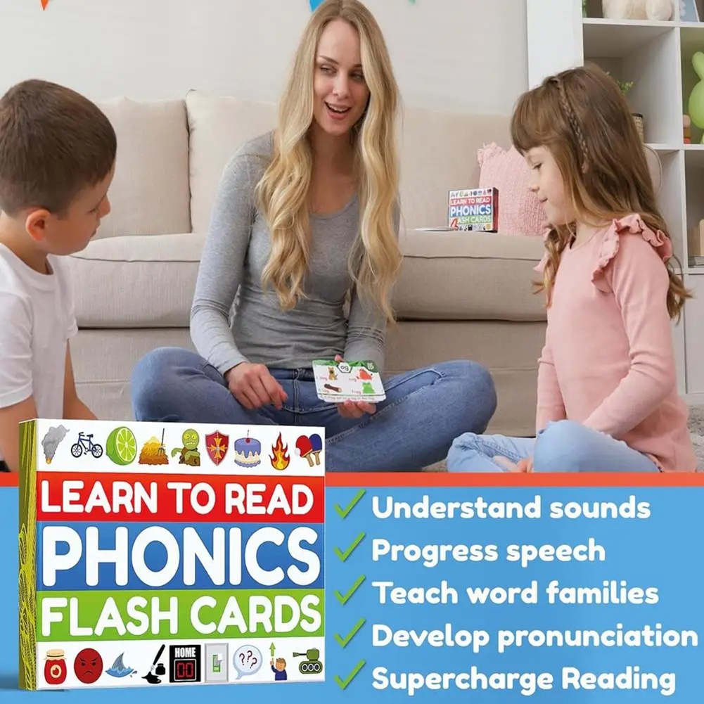 ABLJ Phonics Sight Words แฟลชก - Phonics Card Game บทวิจารณ์และราคา