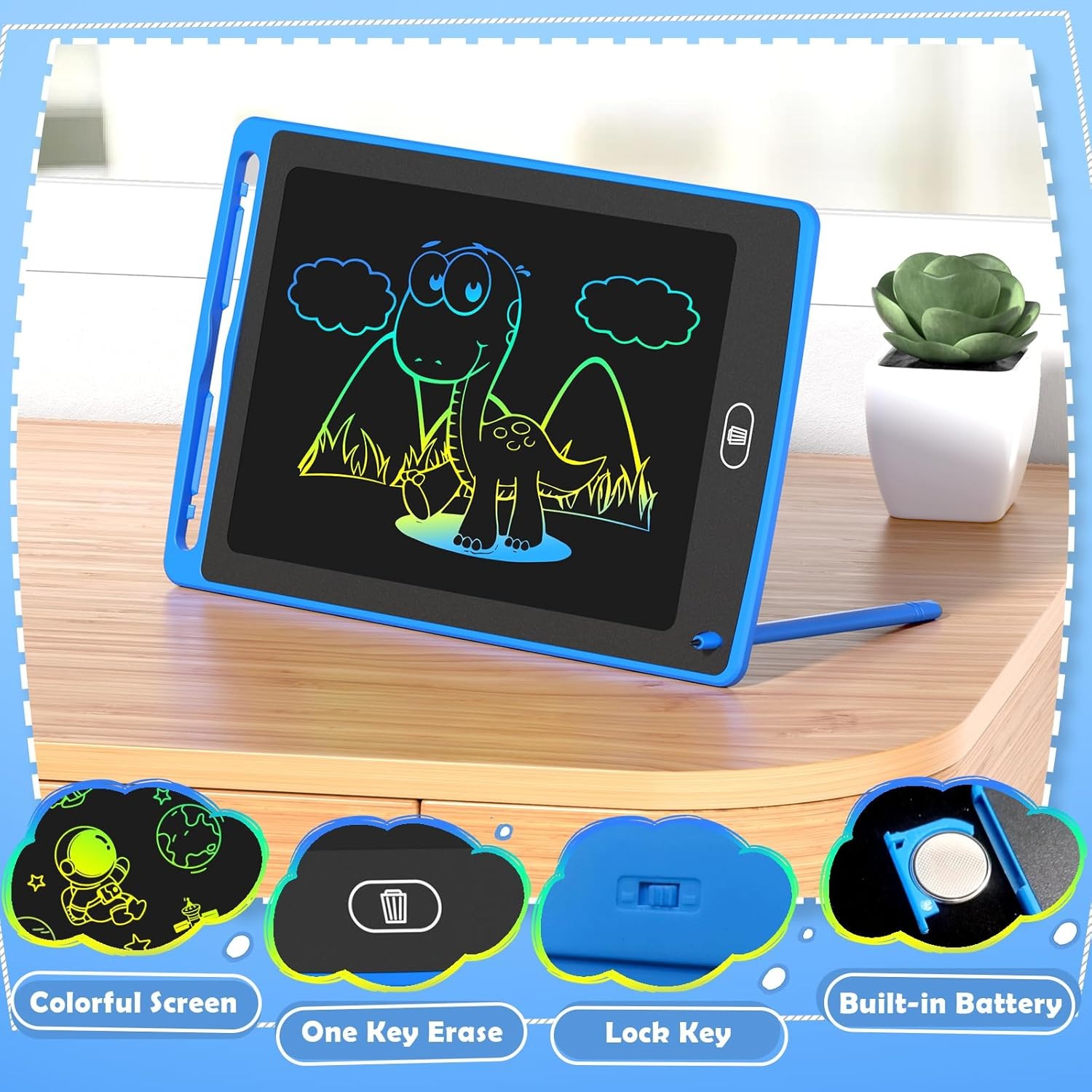 แพ็คแท็บเล็ตเขียน LCD สำหรับเด - Kids Education Product บทวิจารณ์และราคา