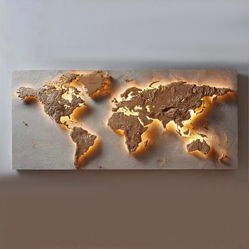 แผนที่โลกแบบจิ๊กซอว์สำหรับแขวน - Puzzle Map World บทวิจารณ์และราคา