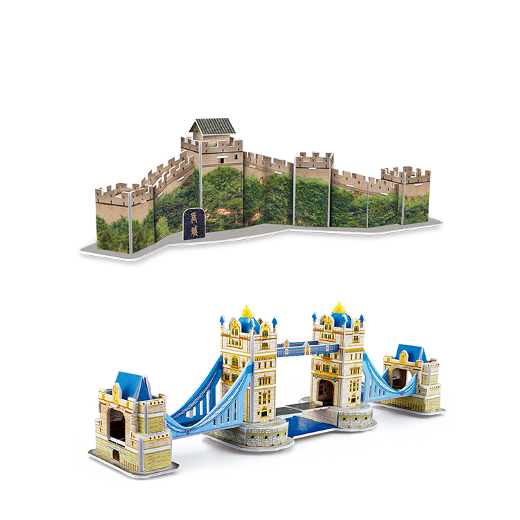 40 สไตล์โลกอาคารสถาปัตยกรรมที่ - Puzzle Map World บทวิจารณ์และราคา