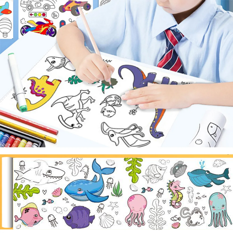 กระดาษม้วนสีเหนียวสำหรับเป็นขอ - Kids Education Laptop บทวิจารณ์และราคา