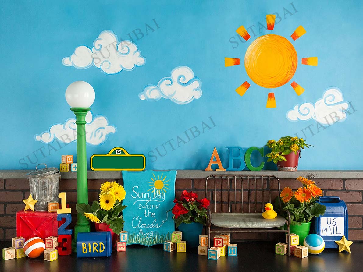 ABC Back To School การถ่ายภาพฉ - Background For Kids Education บทวิจารณ์และราคา