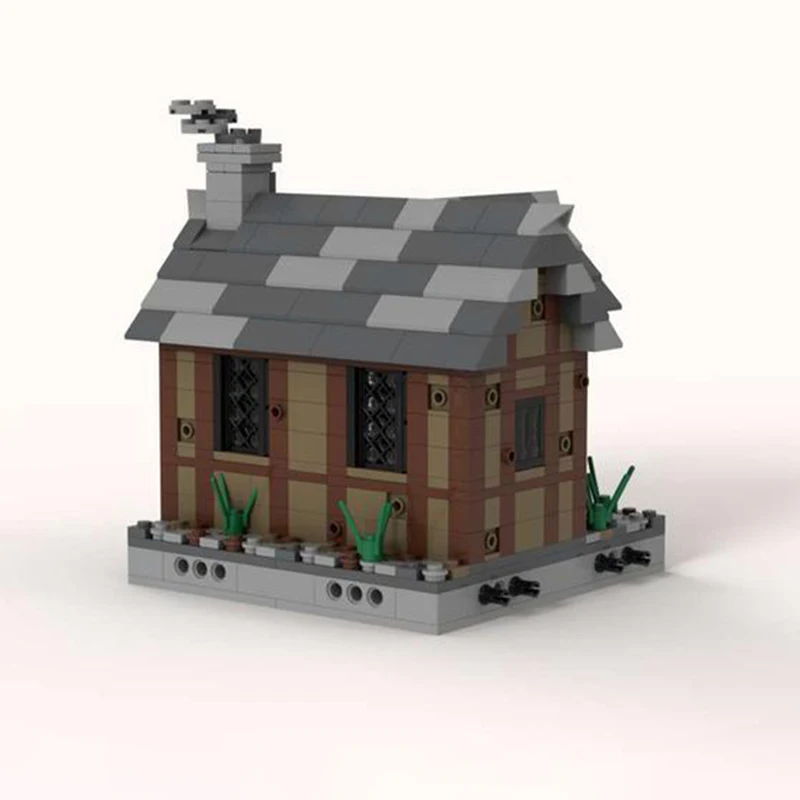 594PCS MOC DIY ยุคกลาง Log Cab - Kids Education Login บทวิจารณ์และราคา