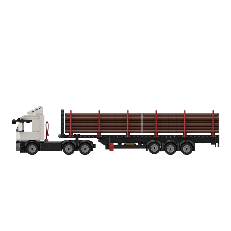 215 ชิ้น MOC City Cargo Log Tr - Kids Education Login บทวิจารณ์และราคา