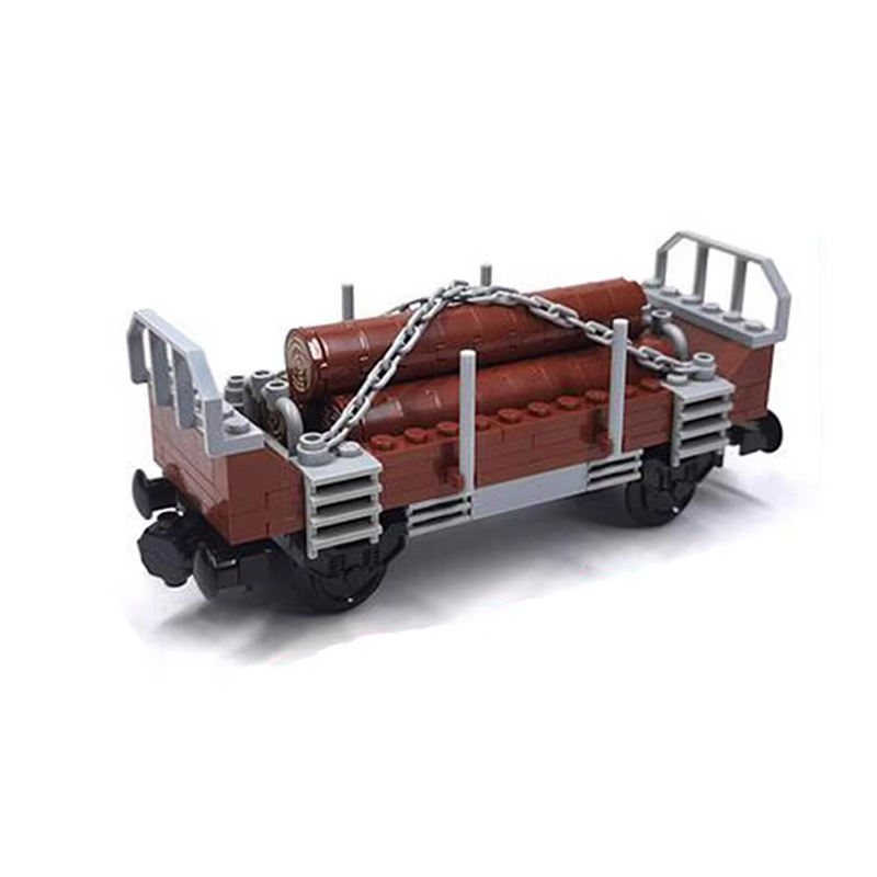 ชุดตัวต่อรถไฟขนส่งไม้ซุง MOC C - Kids Education Login บทวิจารณ์และราคา