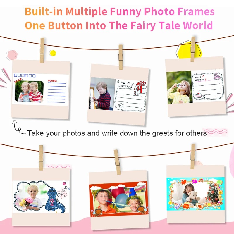 กล้องเด็กพร้อมพิมพ์ กล้องพิมพ์ - Japanese Kids Education บทวิจารณ์และราคา